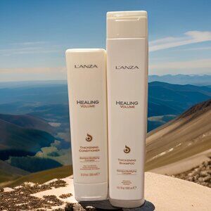 L'anza Lanza Healing Volume Shampoo Conditioner